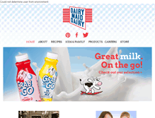 Tablet Screenshot of dairymaiddairy.com